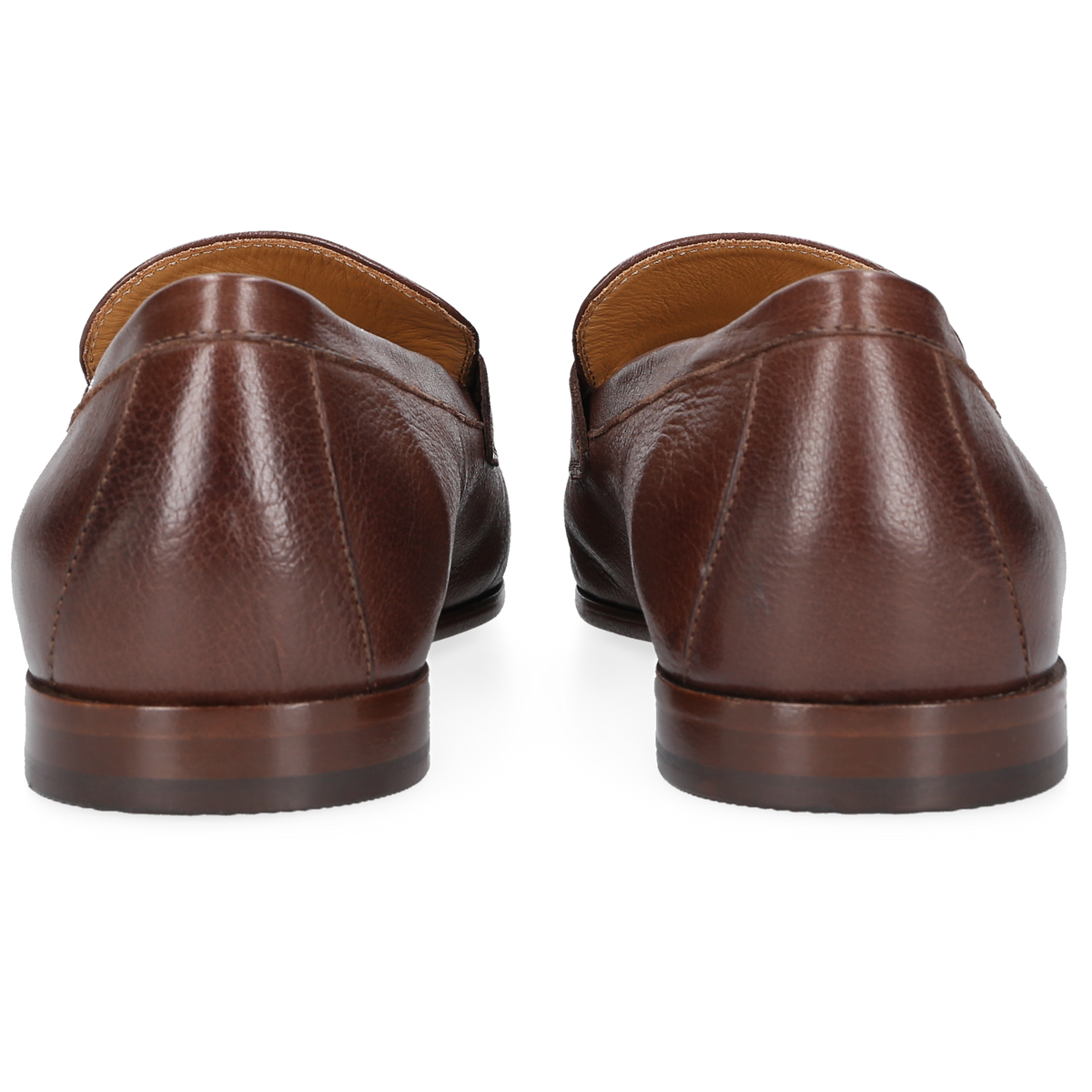 Heinrich Dinkelacker Men's Loafer Amalfi Penny Dark Brown