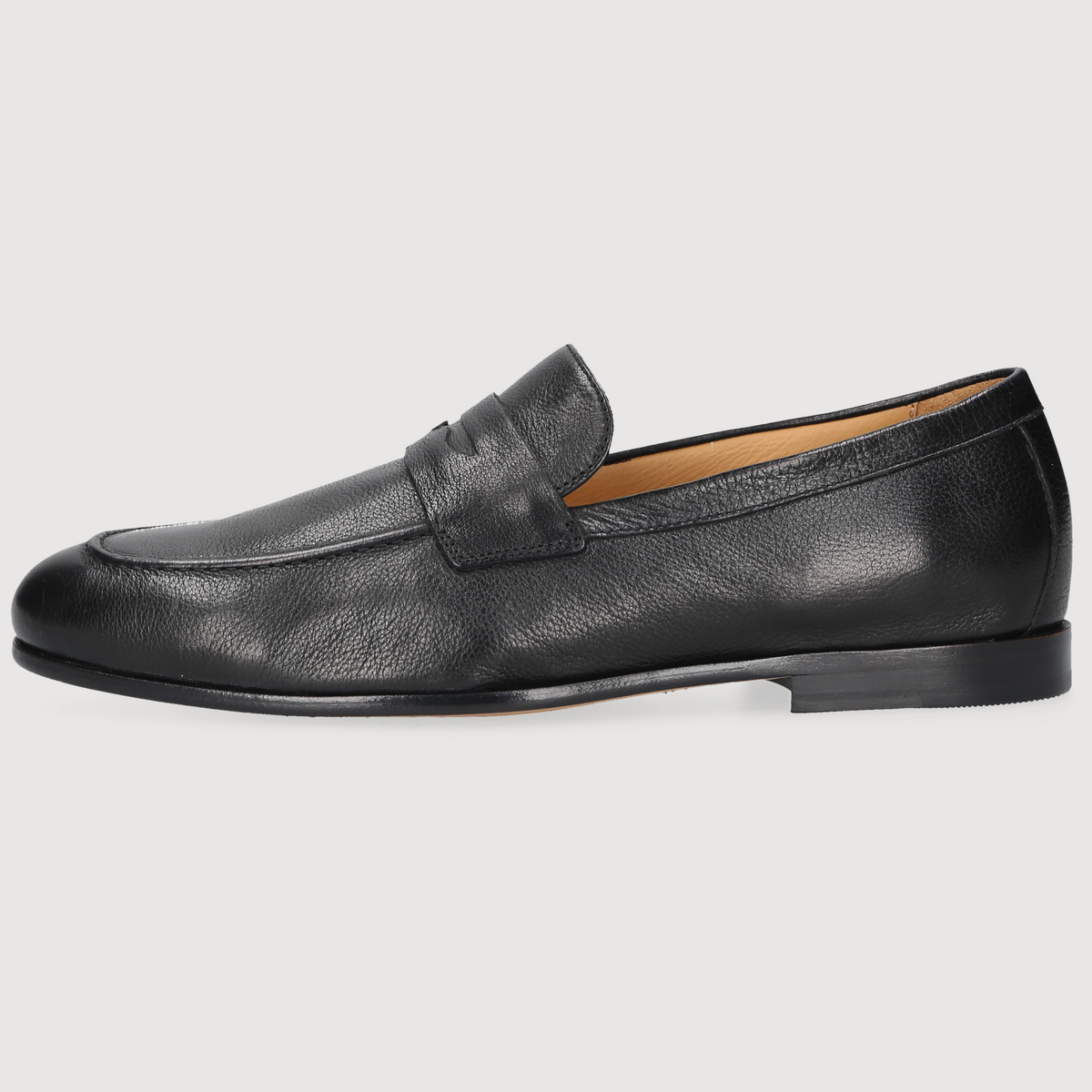 Heinrich Dinkelacker Herren Loafer Amalfi Penny Schwarz