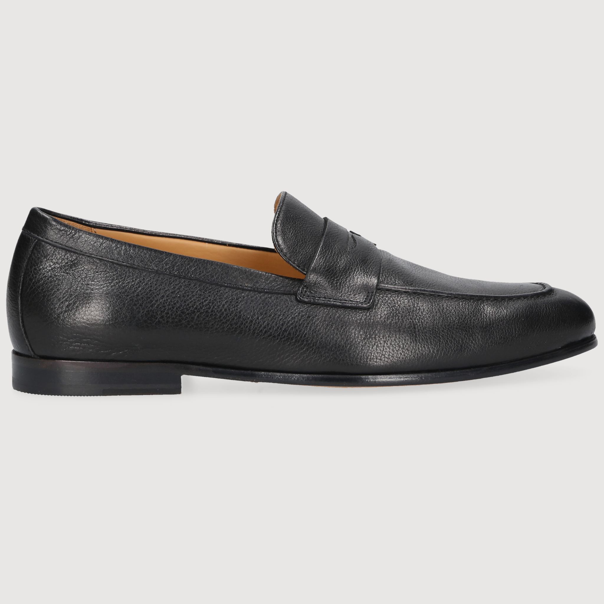 Heinrich Dinkelacker Men's Loafer Amalfi Penny Black