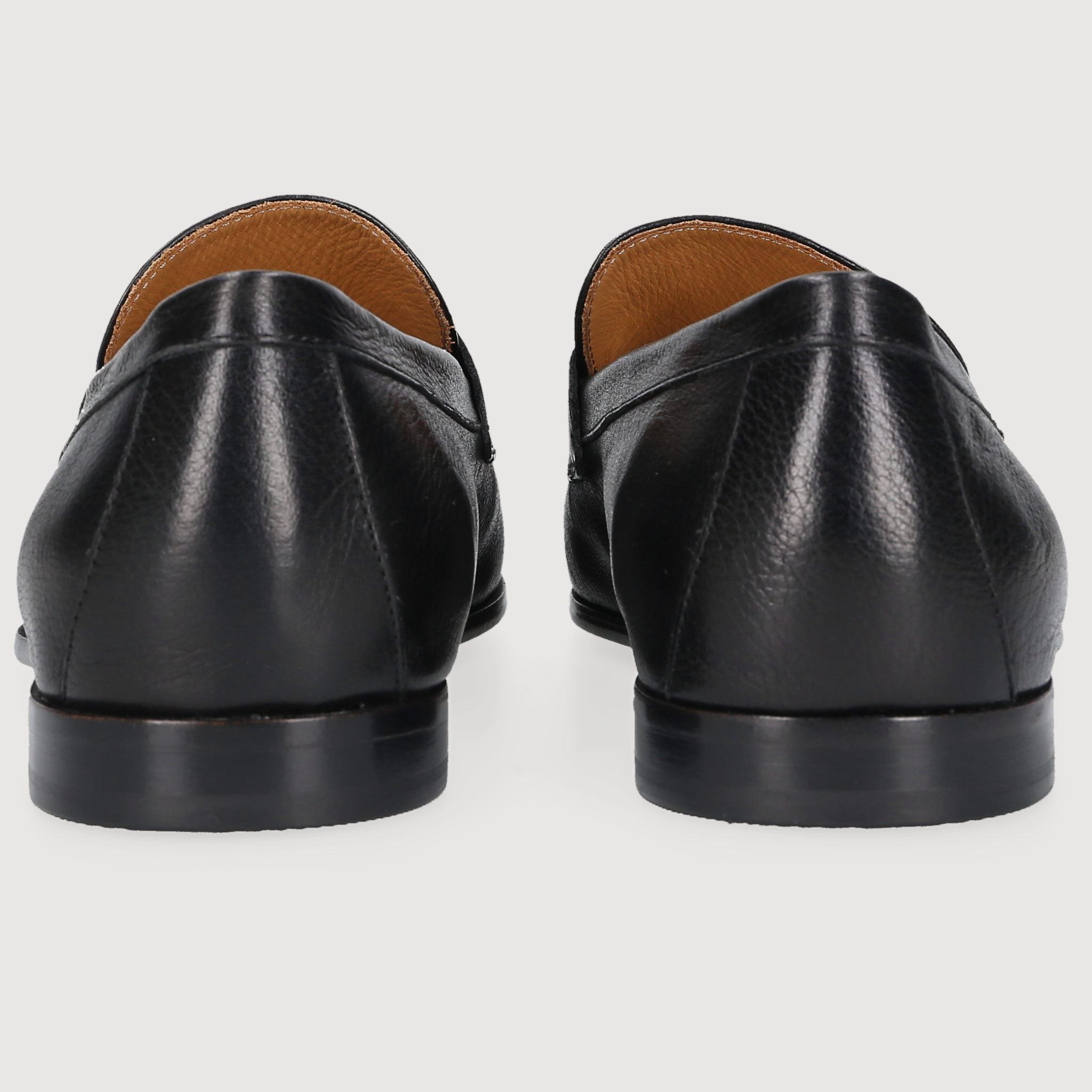 Heinrich Dinkelacker Herren Loafer Amalfi Penny Schwarz