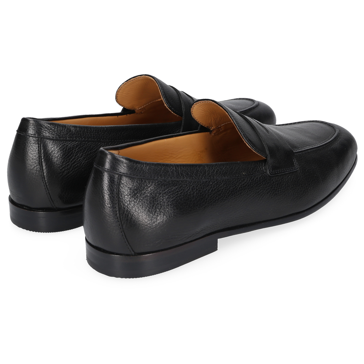 Heinrich Dinkelacker Men's Loafer Amalfi Penny Black