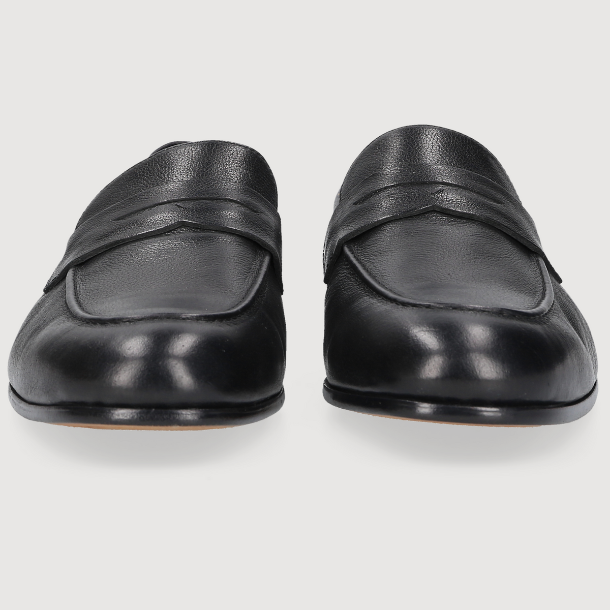 Heinrich Dinkelacker Herren Loafer Amalfi Penny Schwarz