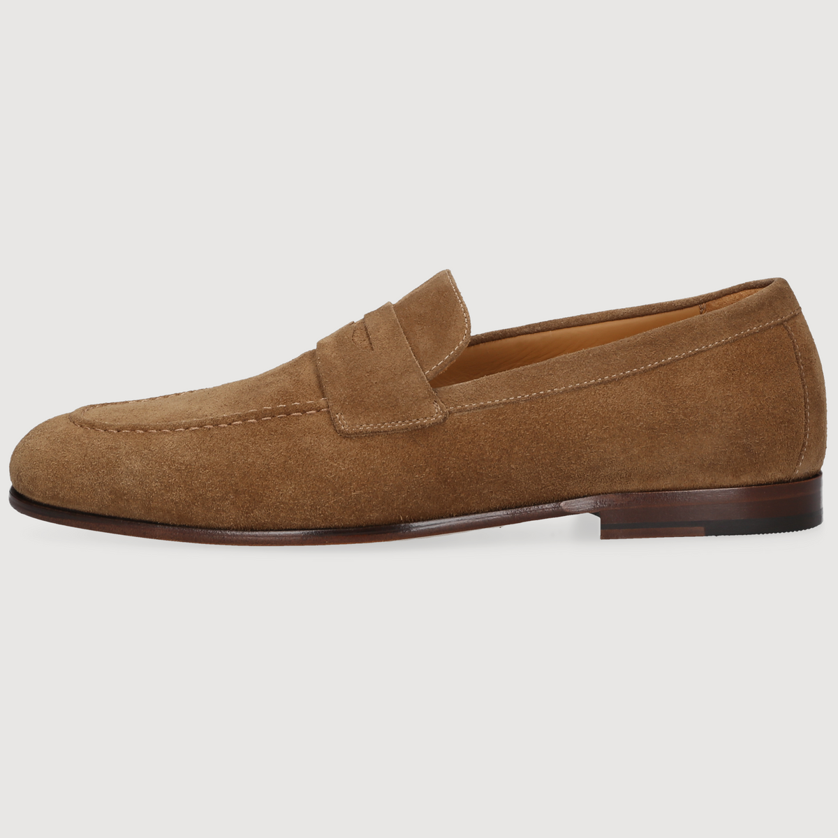 Heinrich Dinkelacker Herren Loafer Amalfi Penny Braun