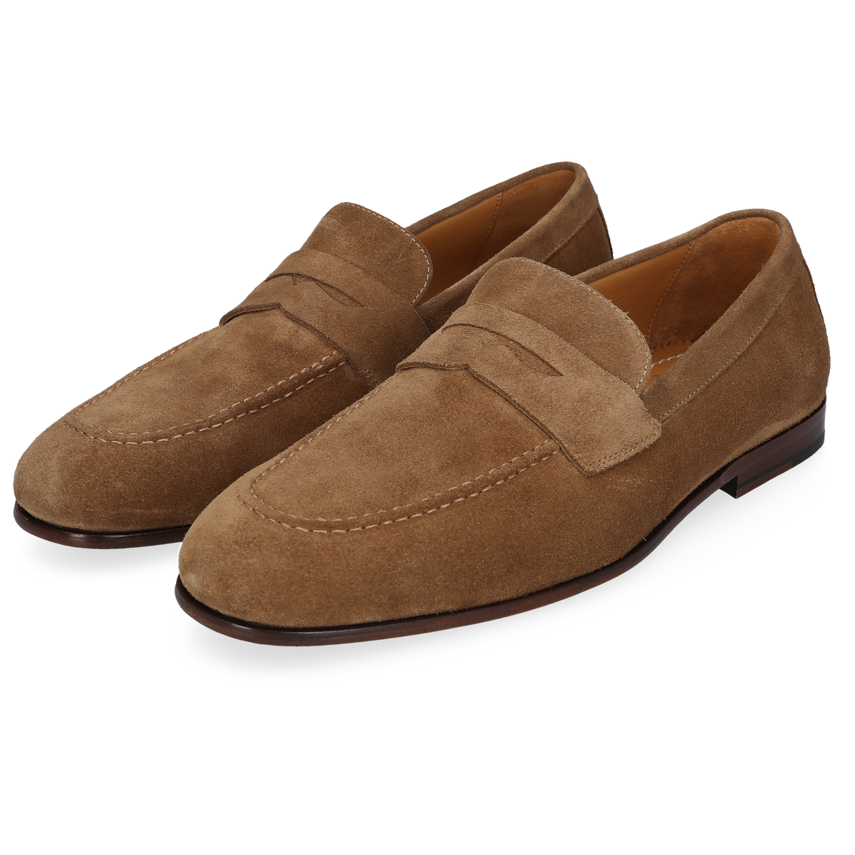 Heinrich Dinkelacker Herren Loafer Amalfi Penny Braun