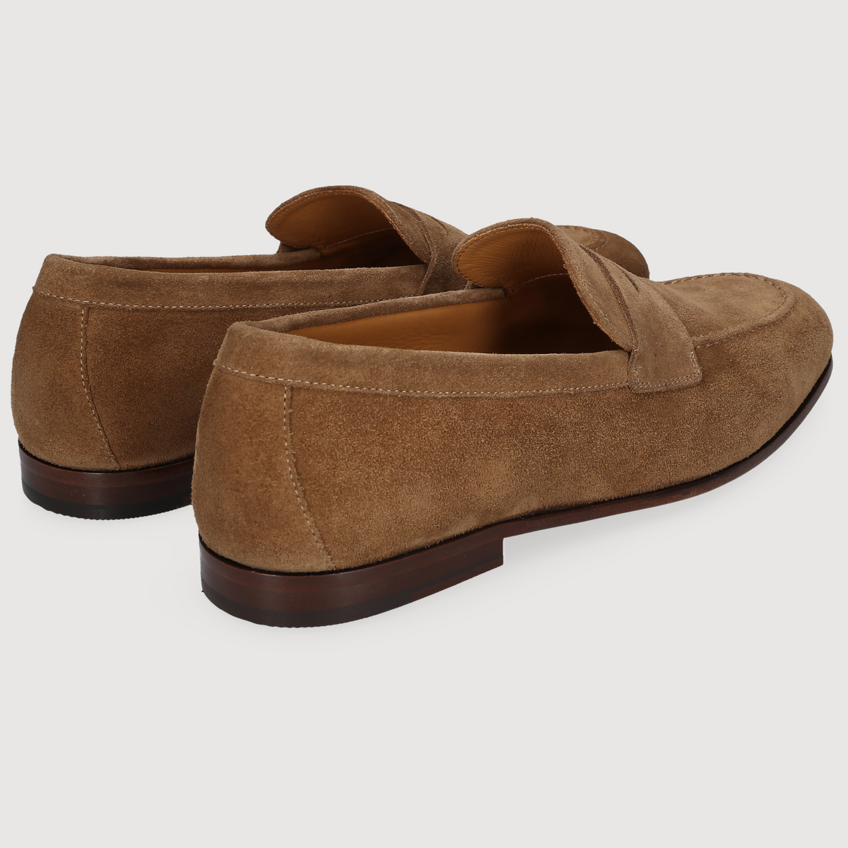 Heinrich Dinkelacker Herren Loafer Amalfi Penny Braun