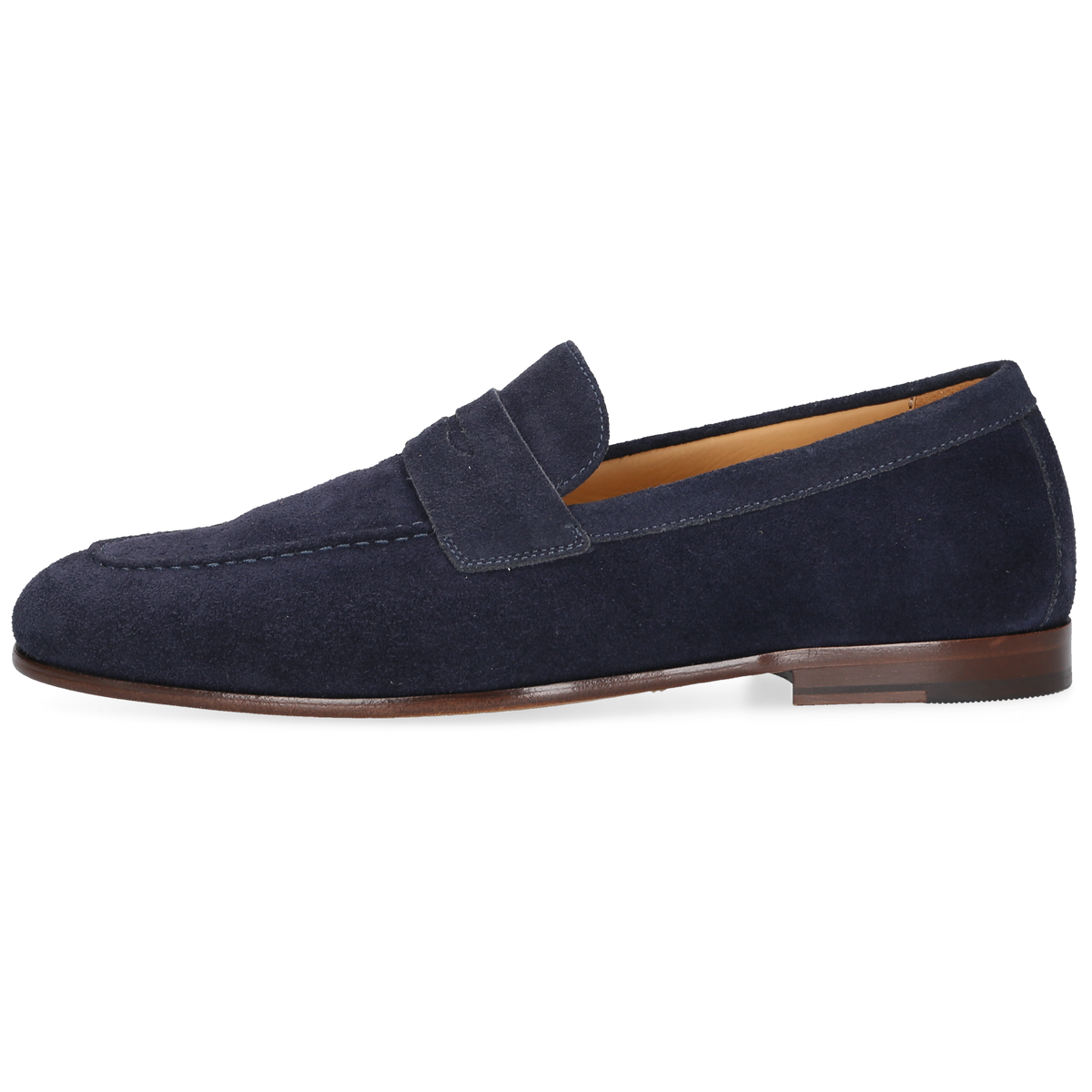 Heinrich Dinkelacker Men's Loafer Amalfi Penny Dark Blue