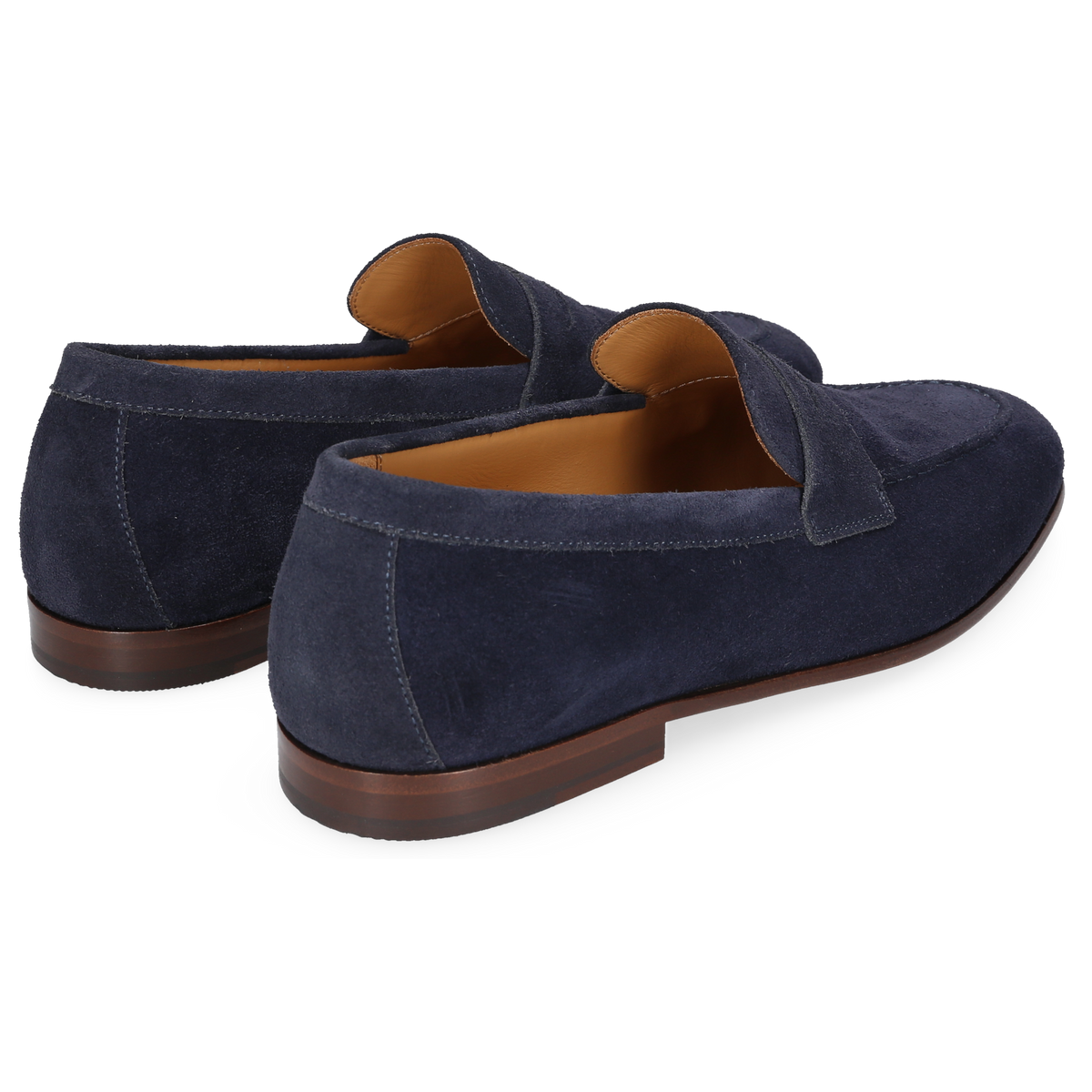 Heinrich Dinkelacker Men's Loafer Amalfi Penny Dark Blue