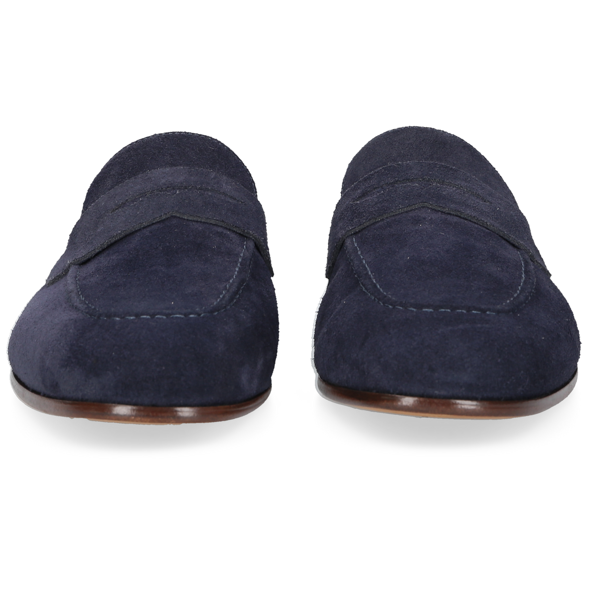 Heinrich Dinkelacker Men's Loafer Amalfi Penny Dark Blue