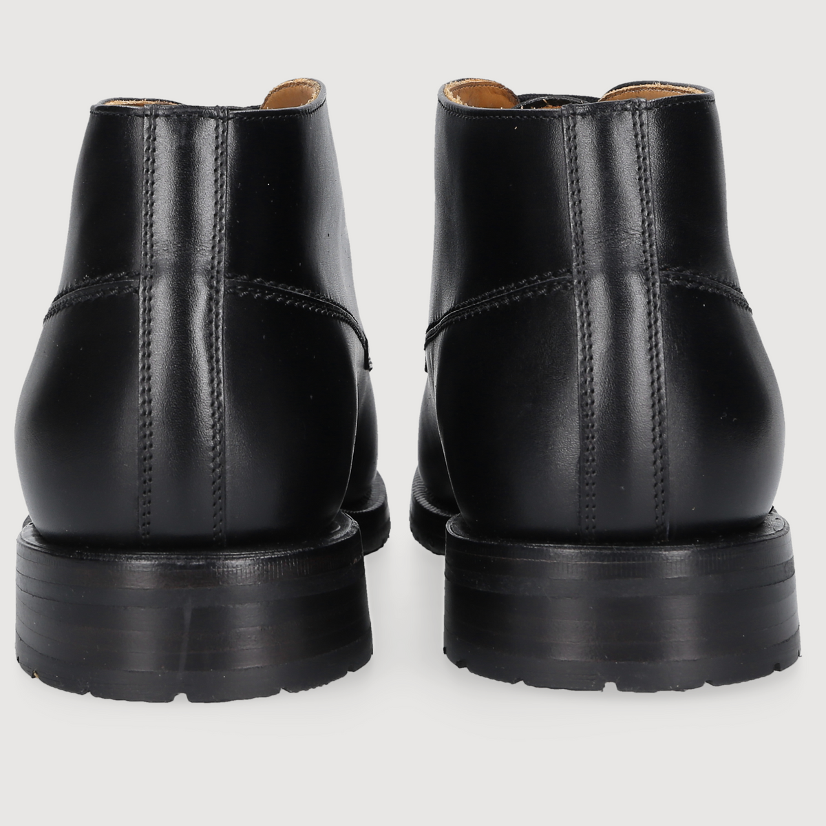 Heinrich Dinkelacker Herren Boot Luzern Plain Schwarz