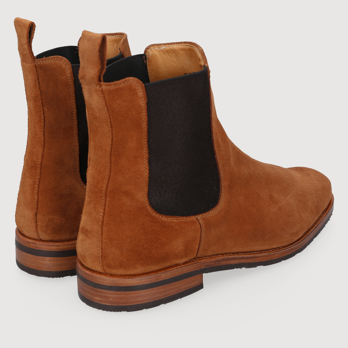 Heinrich Dinkelacker Herren Boot Luzern Plain Braun