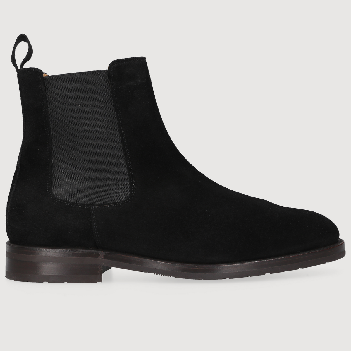 Heinrich Dinkelacker Herren Boot Luzern Plain Schwarz
