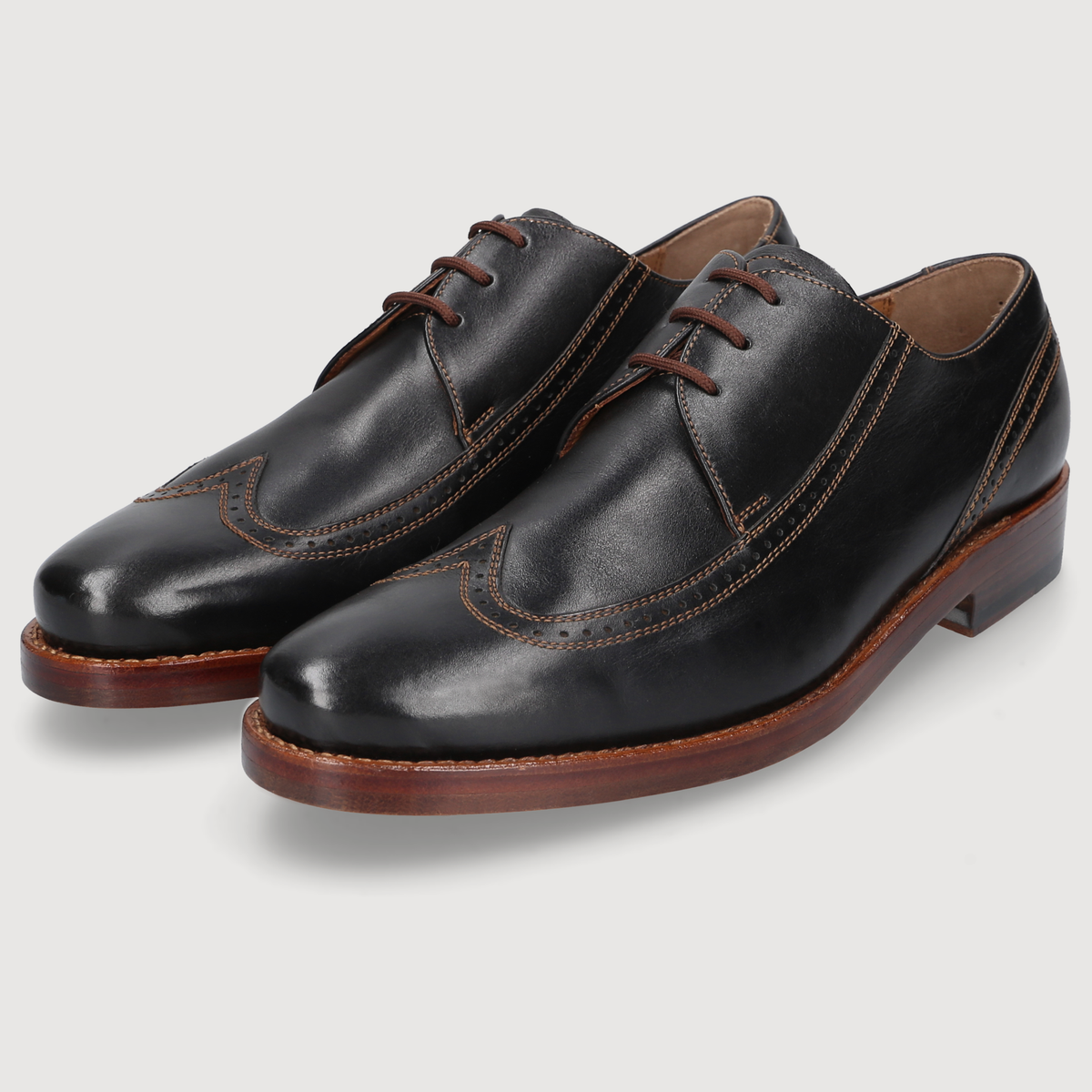 Rom Full-Brogue SC - Schwarz