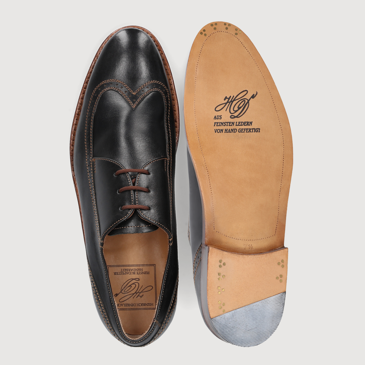 Rom Full-Brogue SC - Schwarz