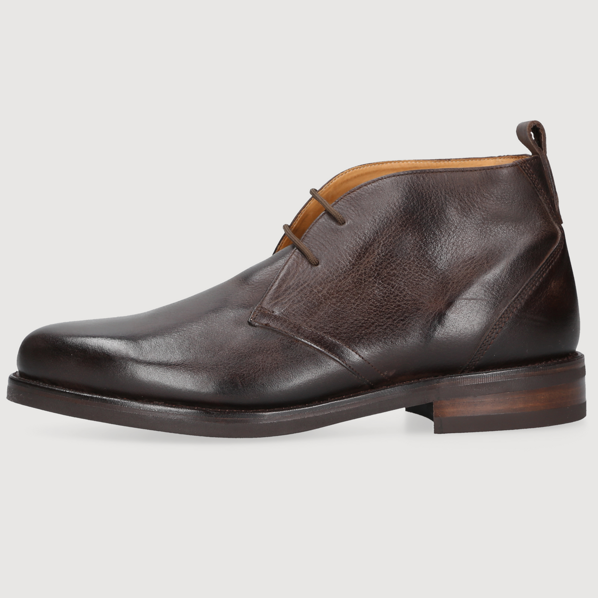 Heinrich Dinkelacker Herren Boot Genf Plain Dunkelbraun