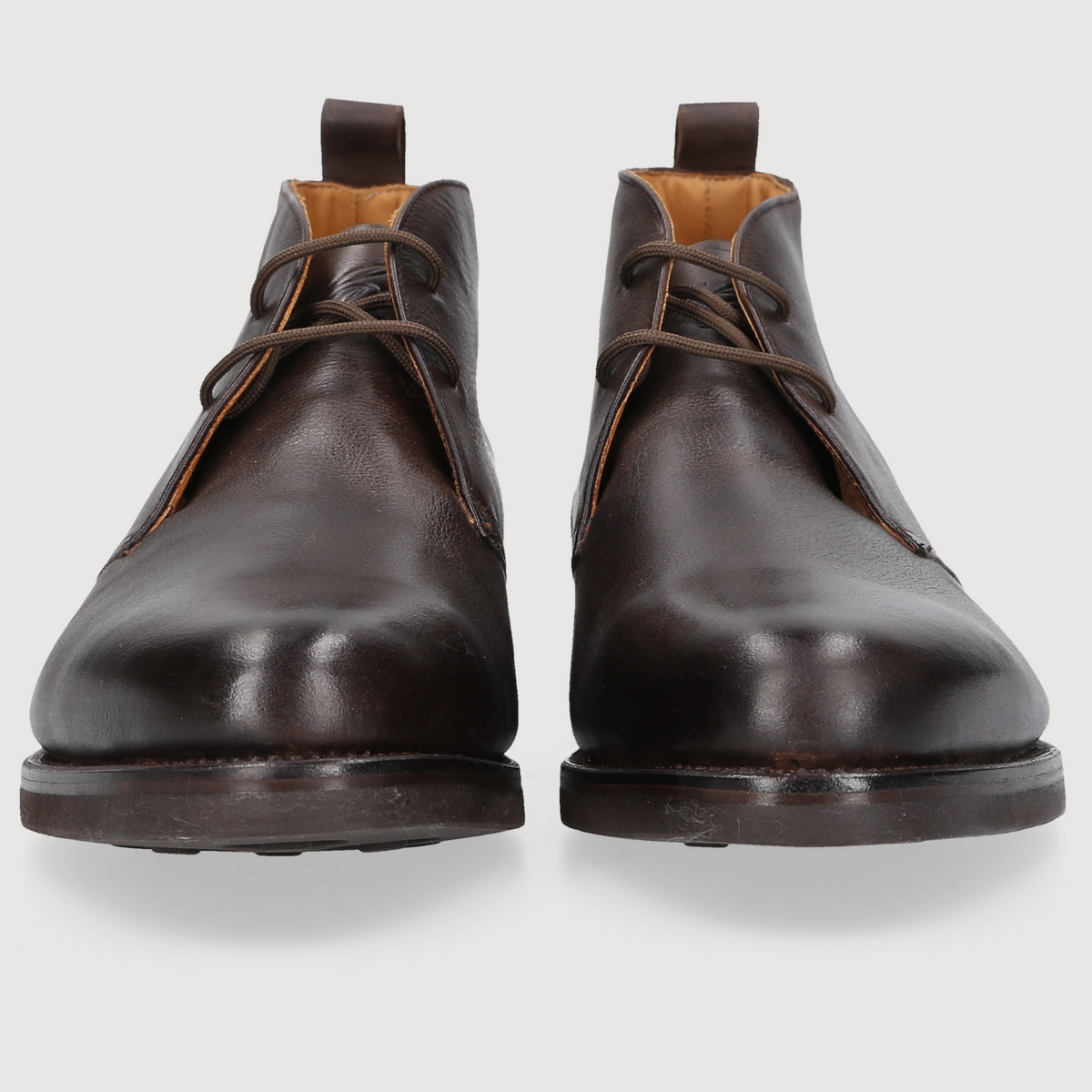 Heinrich Dinkelacker Herren Boot Genf Plain Dunkelbraun