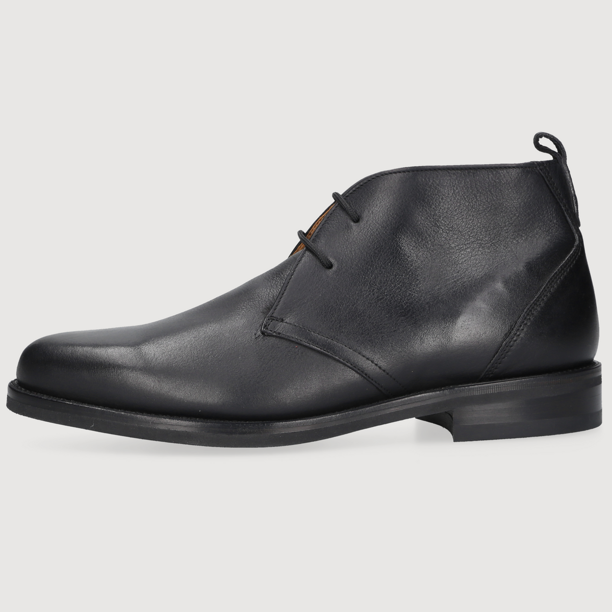 Heinrich Dinkelacker Herren Boot Genf Plain Schwarz