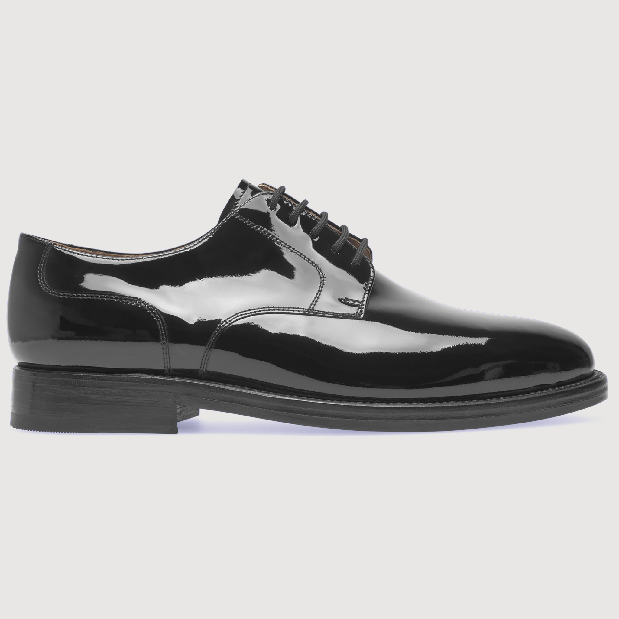 Heinrich Dinkelacker Herren Businessschuhe London Plain PL - Schwarz