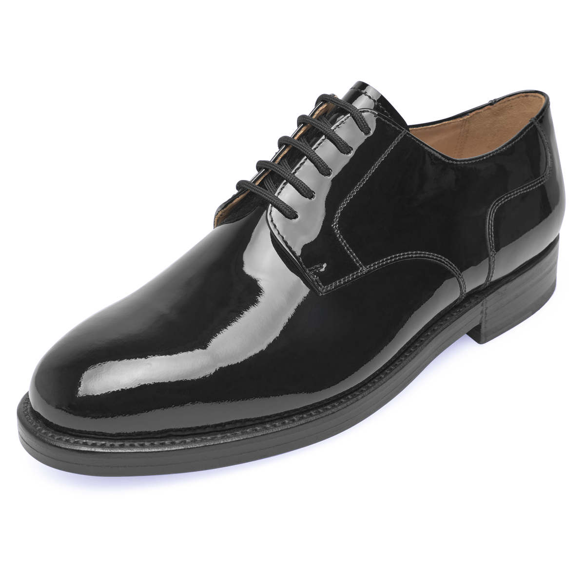 Heinrich Dinkelacker Herren Businessschuhe London Plain PL - Schwarz
