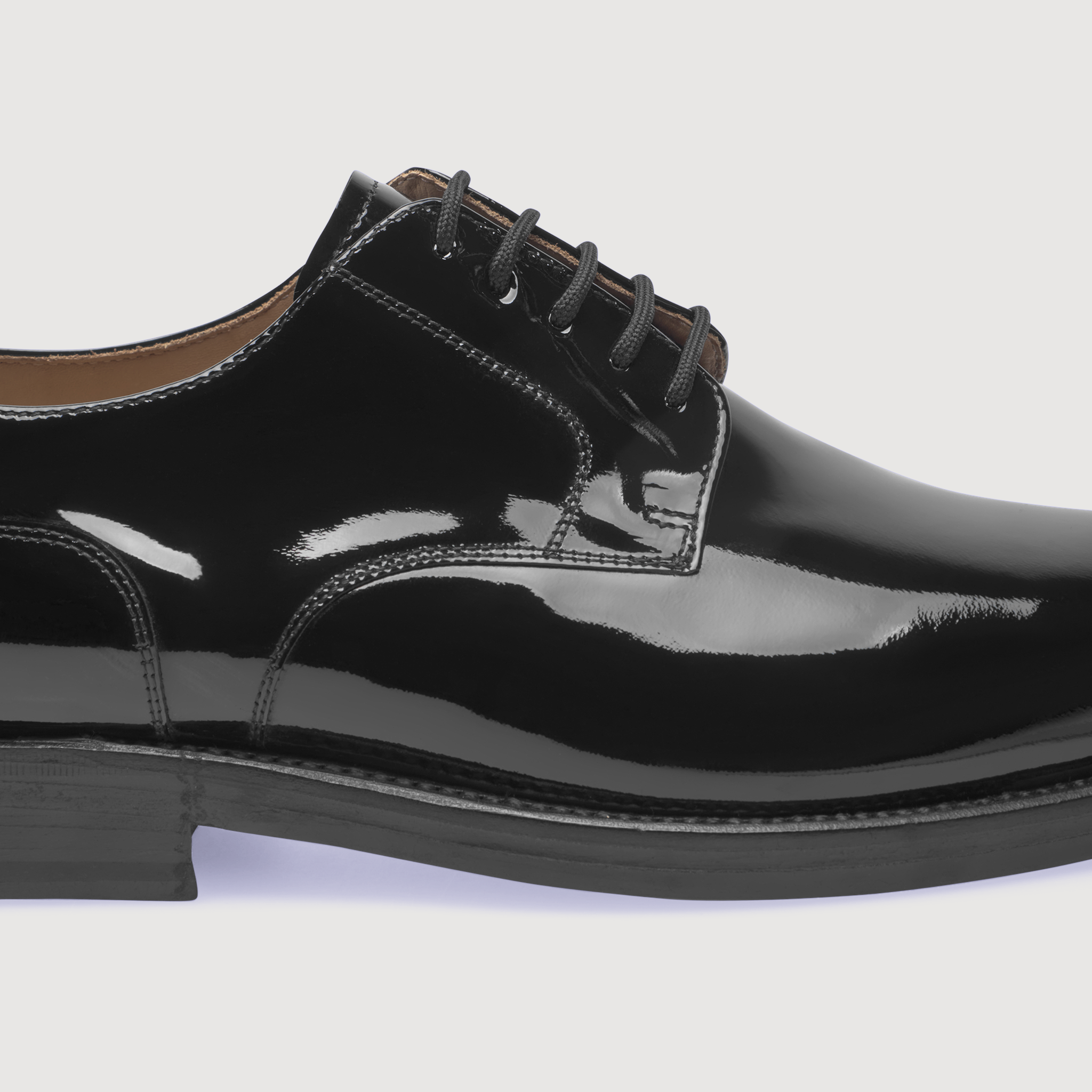Heinrich Dinkelacker Herren Businessschuhe London Plain PL - Schwarz