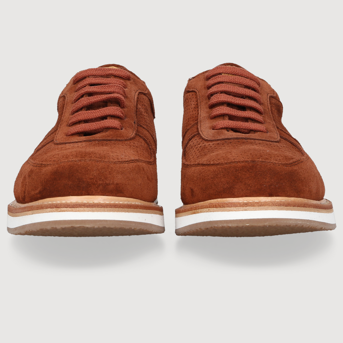 Heinrich Dinkelacker Herren Sneaker London Plain Braun