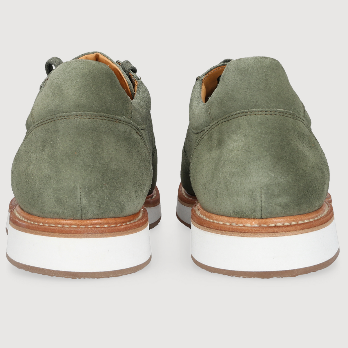 Heinrich Dinkelacker Herren Sneaker London Plain Grün