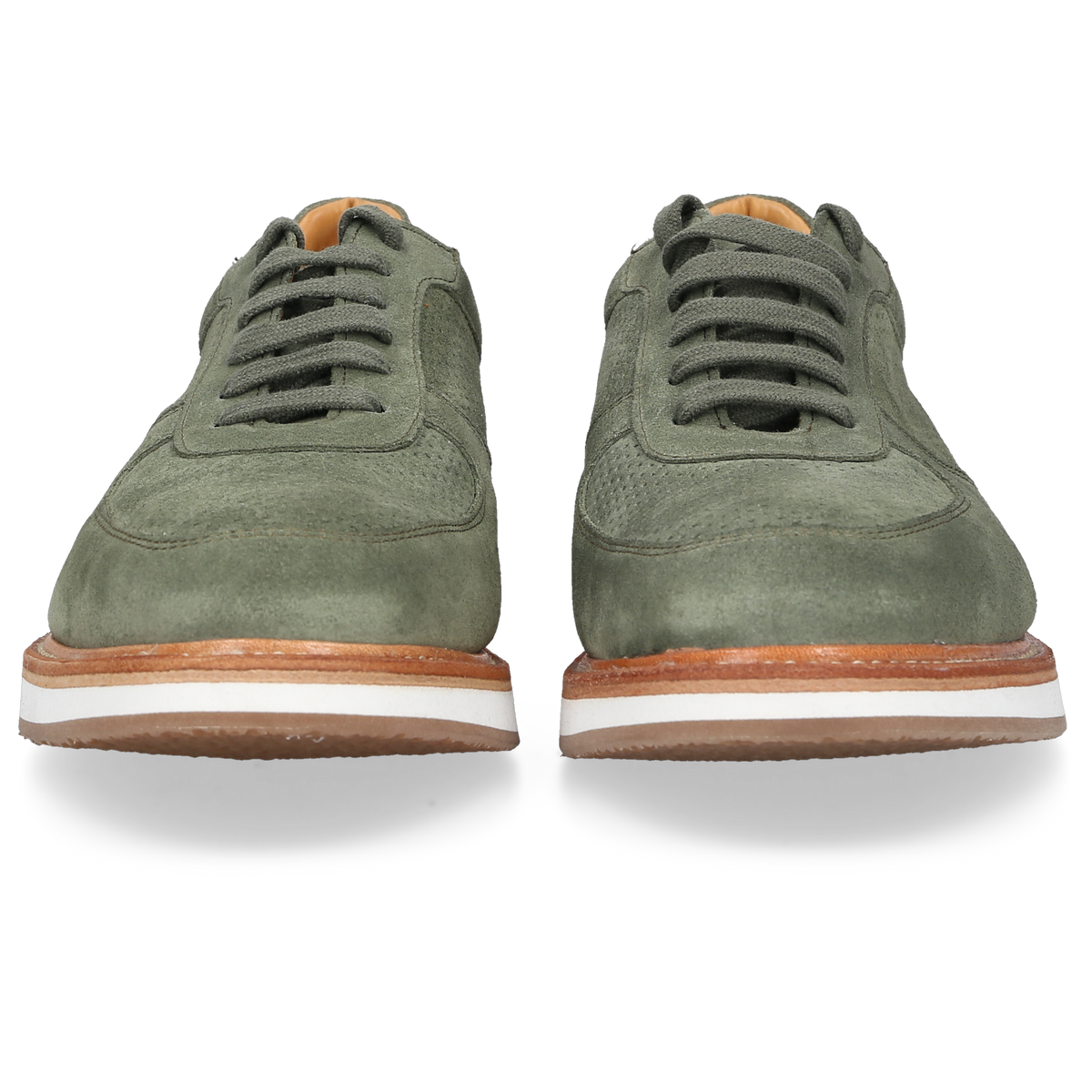 Heinrich Dinkelacker Men's Sneaker London Plain Green