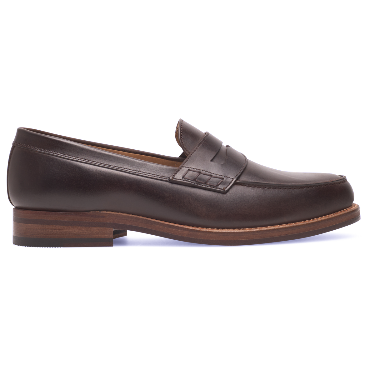 Heinrich Dinkelacker Herren Loafer Janosh K Plain H - Mocca