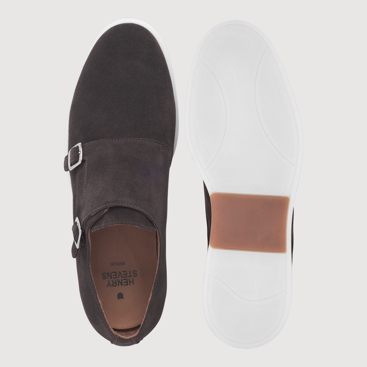 Henry Stevens Herren Businessschuhe Elia DM1 - Dunkelbraun