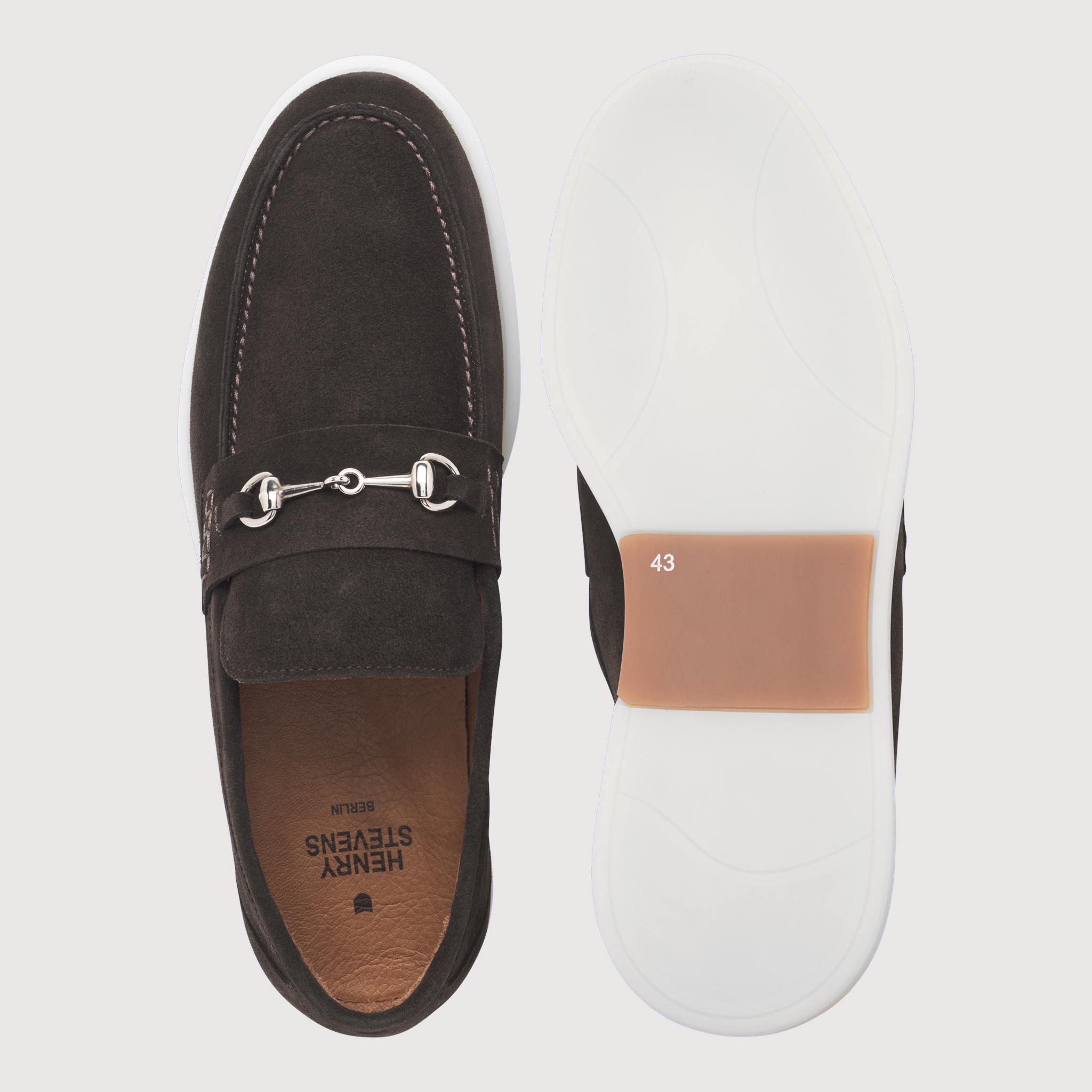 Henry Stevens Men Elia HL1 - Dark Brown