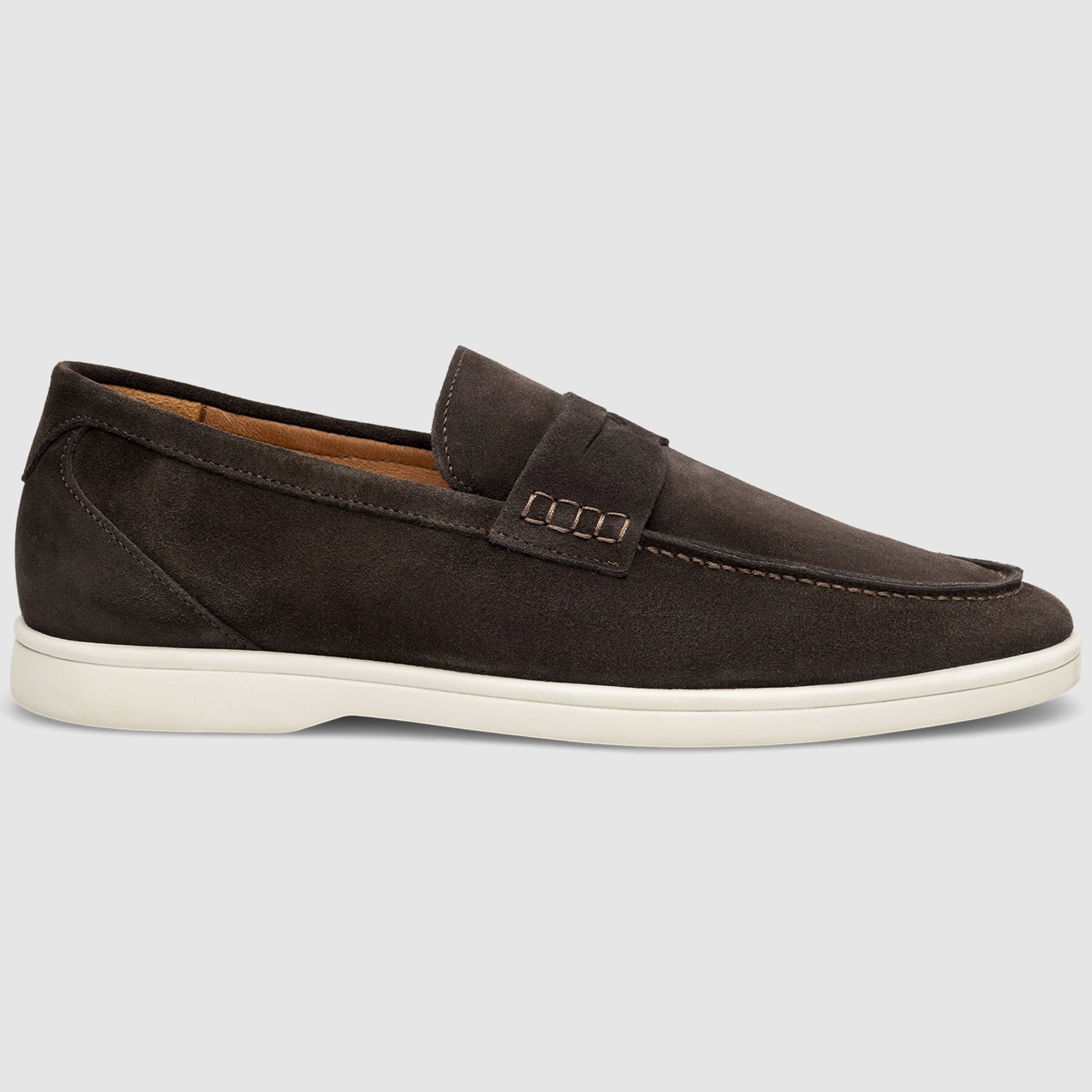 Henry Stevens Herren Loafer Elia Penny Dunkelbraun