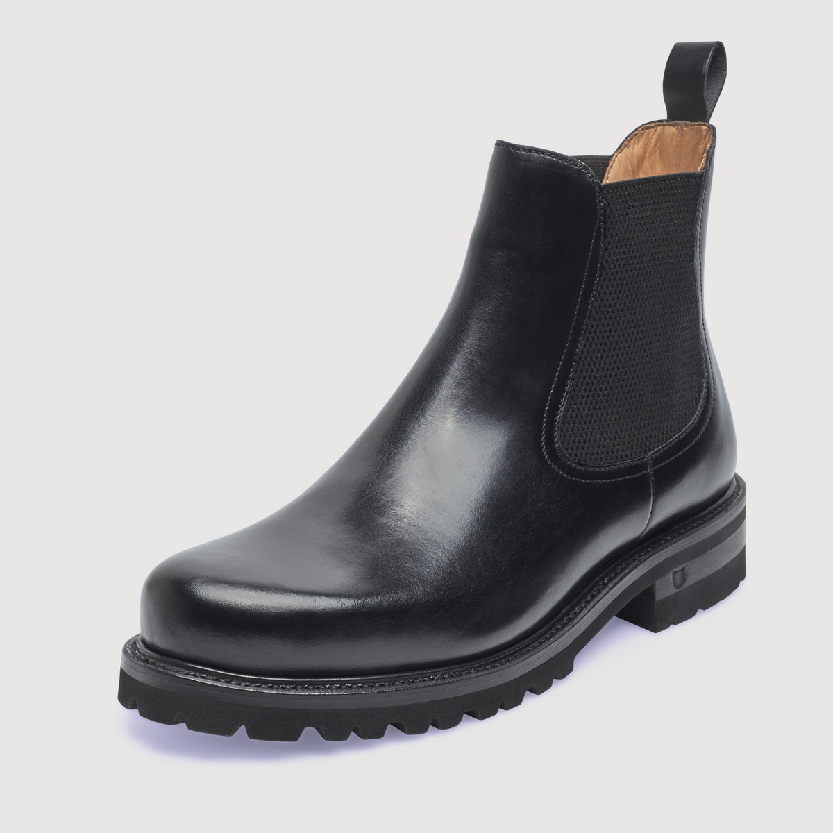 Henry Stevens Herren Stiefeletten Harry CB5 - Schwarz