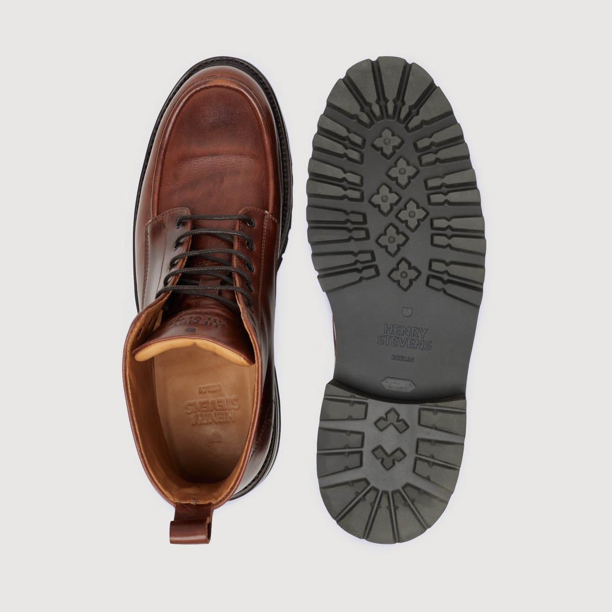 Henry Stevens Herren Harry NB5 - Medium Brown