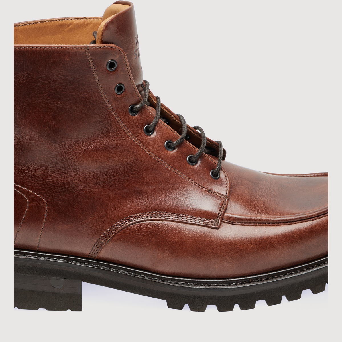Henry Stevens Herren Stiefeletten Harry NB5 - Mittelbraun