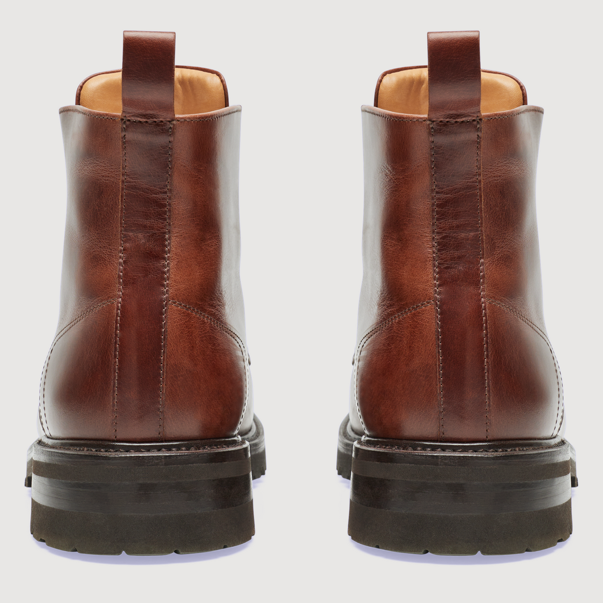 Henry Stevens Herren Stiefeletten Harry NB5 - Mittelbraun