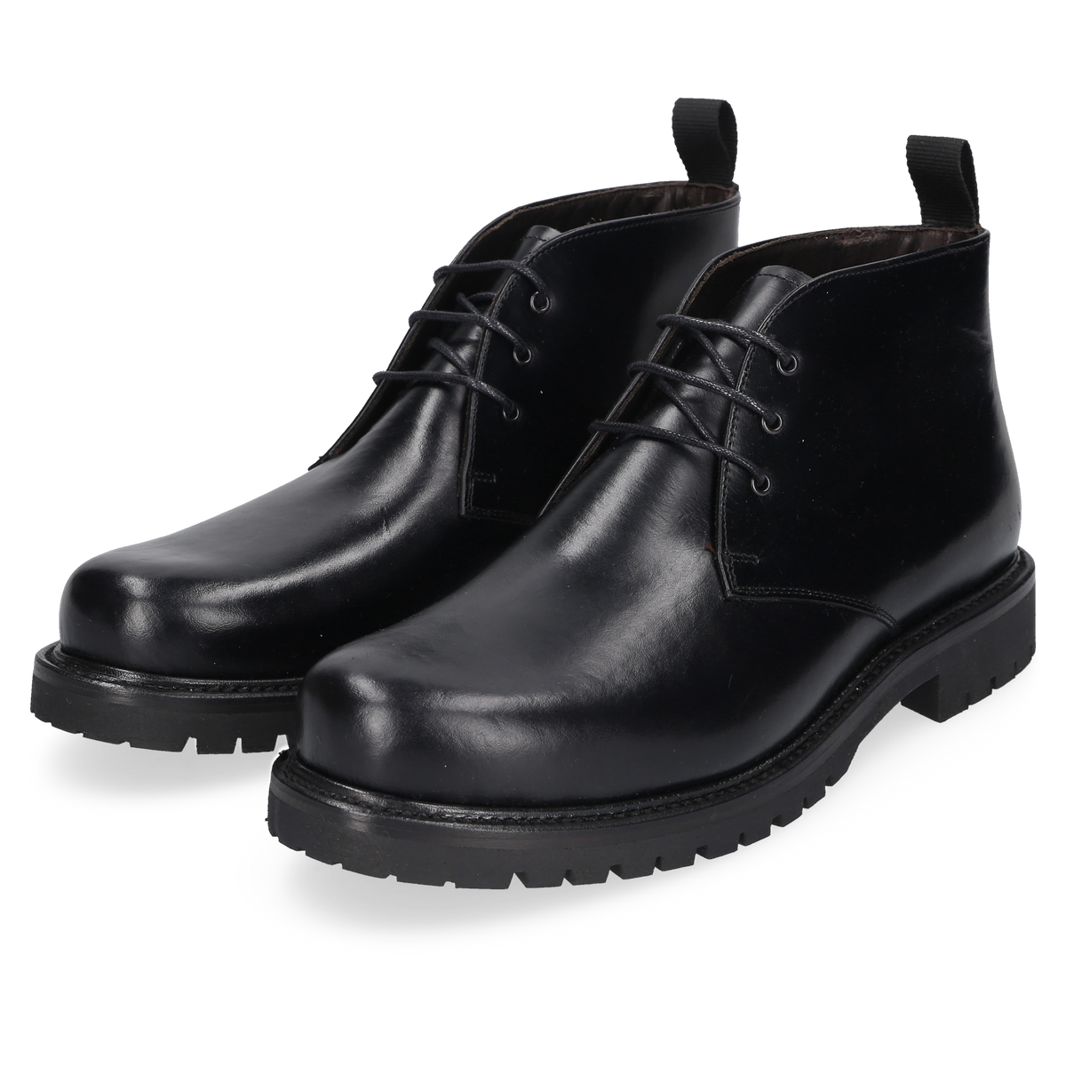 Henry Stevens Herren Stiefeletten Harry GB - Schwarz