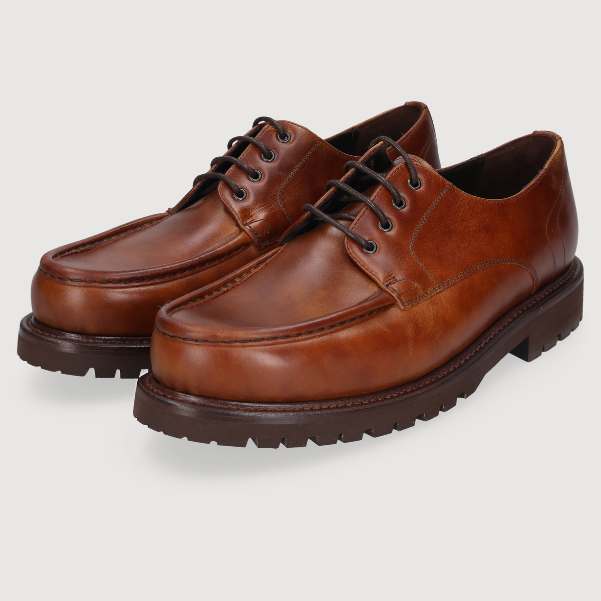 Henry Stevens Herren Businessschuhe Harry N - Mittelbraun
