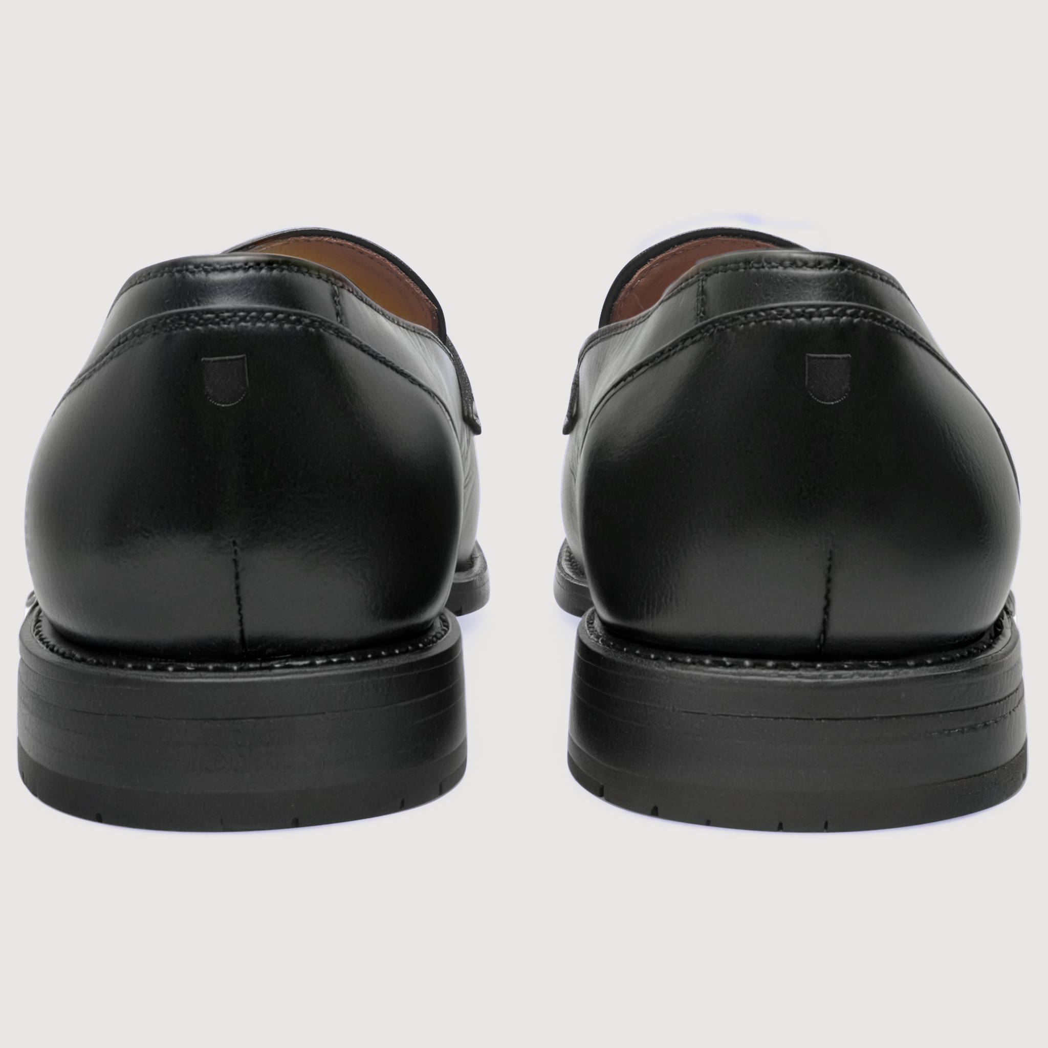 Henry Stevens Herren Loafer Haywood PL - Schwarz/Weiß
