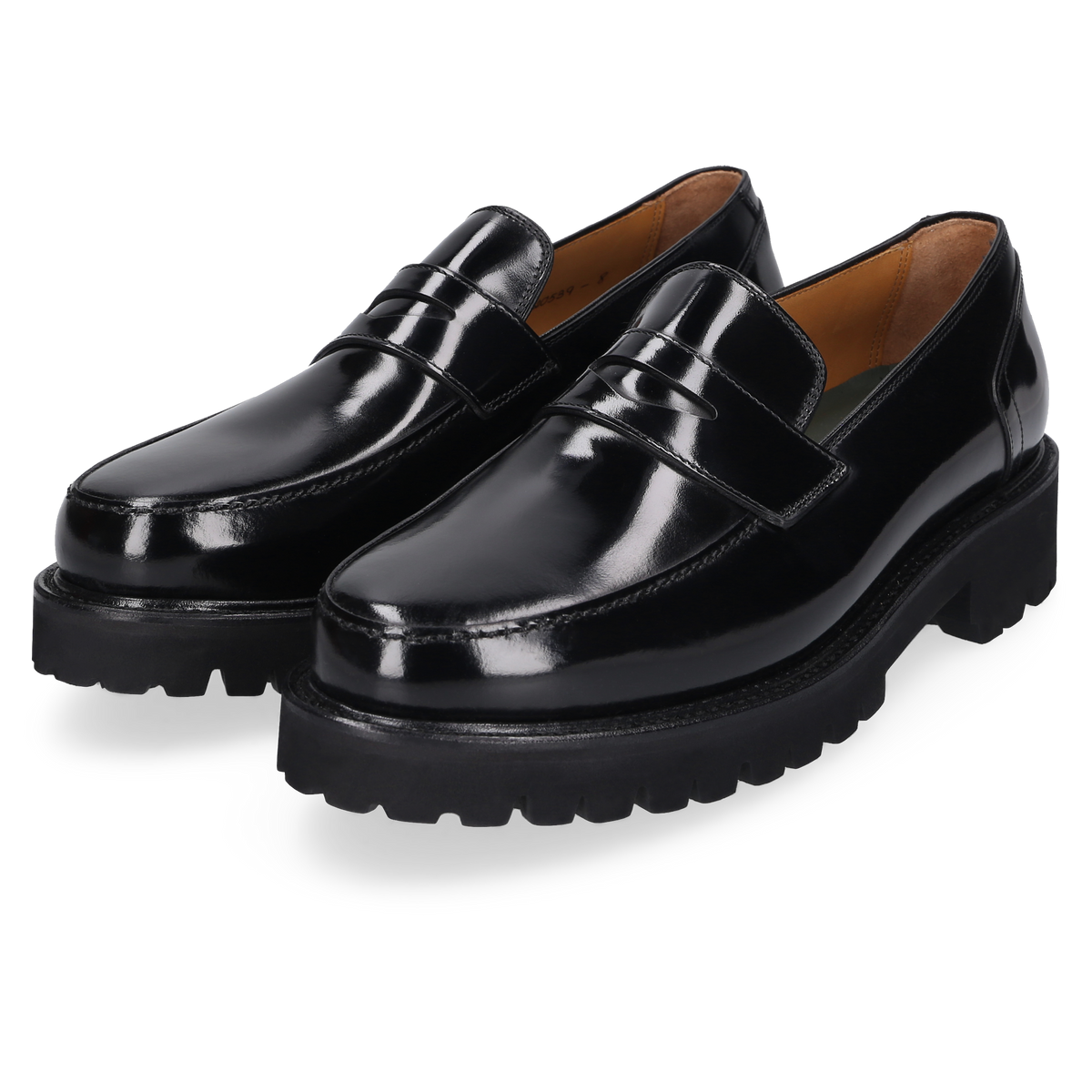 Henry Stevens Herren Loafer Haywood PL - Schwarz