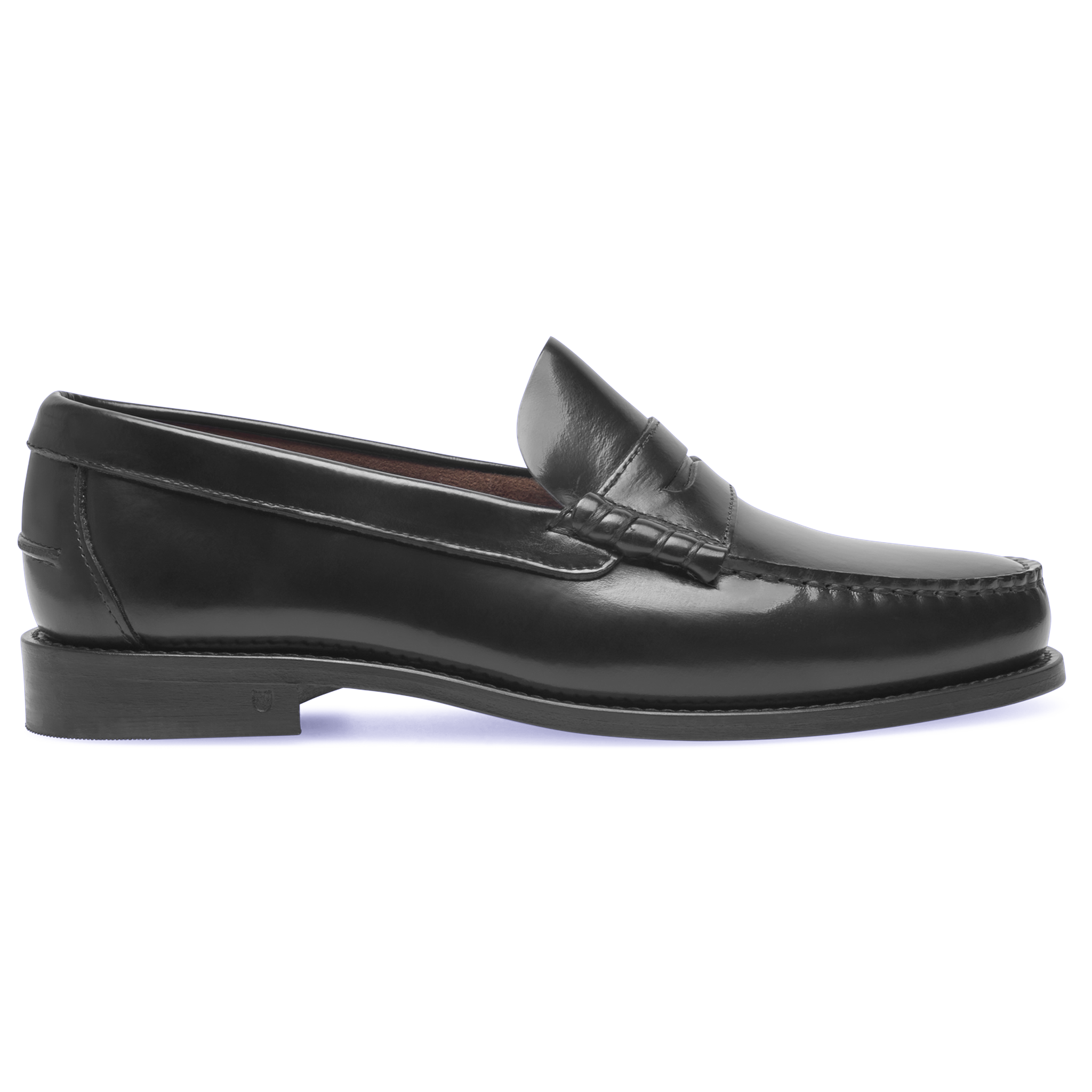 Henry Stevens Herren Loafer Hunter M PL - Schwarz