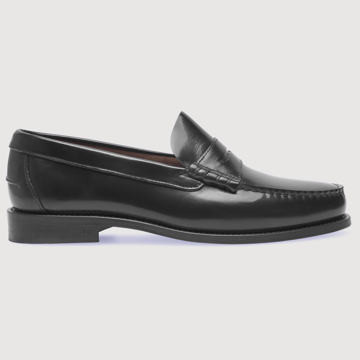 Henry Stevens Herren Loafer Hunter M PL - Schwarz