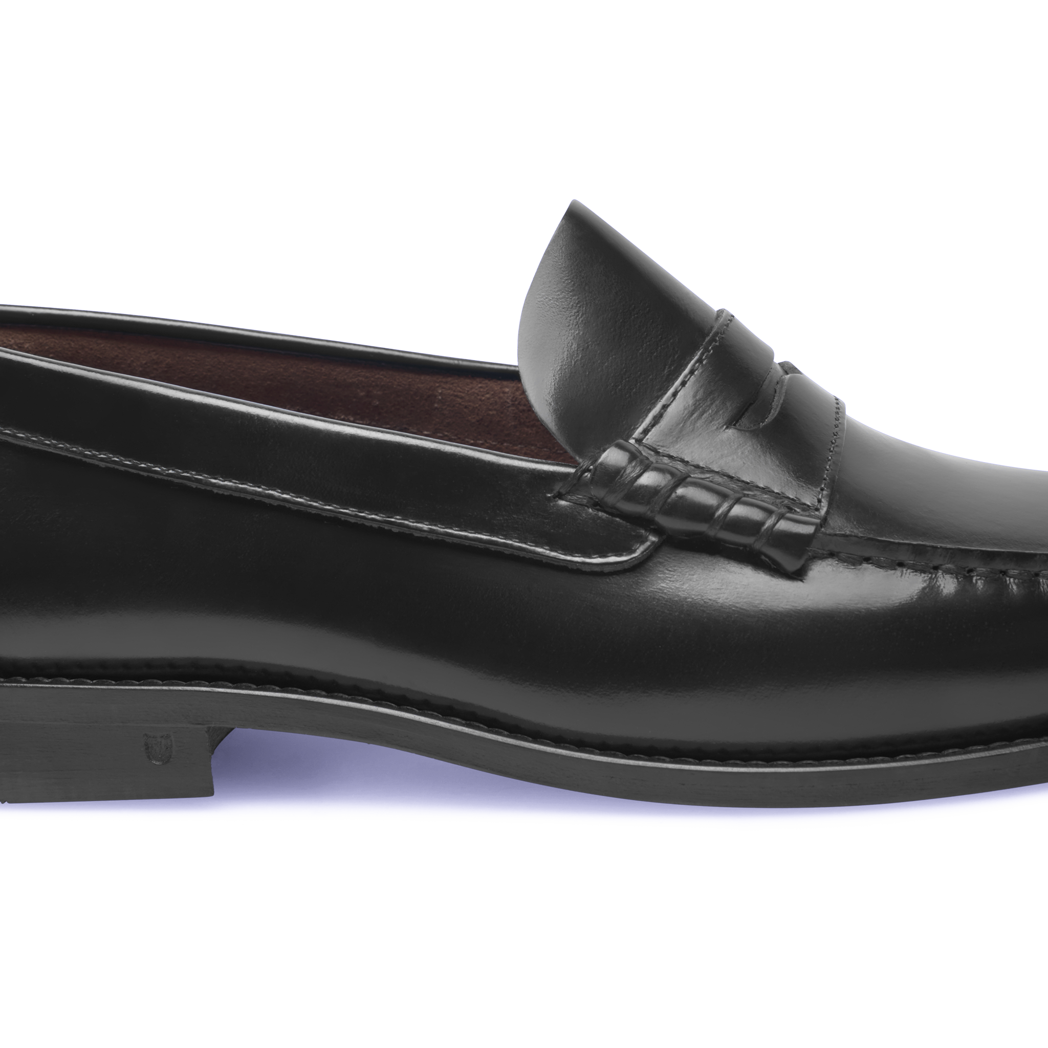 Henry Stevens Herren Loafer Hunter M PL - Schwarz