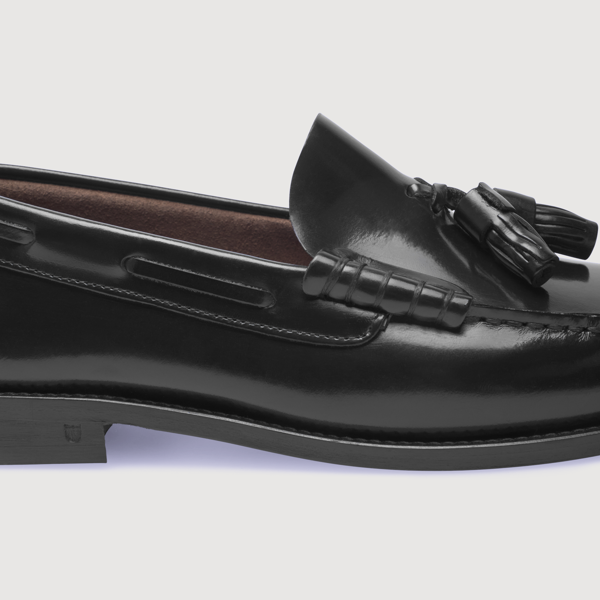 Henry Stevens Herren Loafer Hunter M TL - Schwarz
