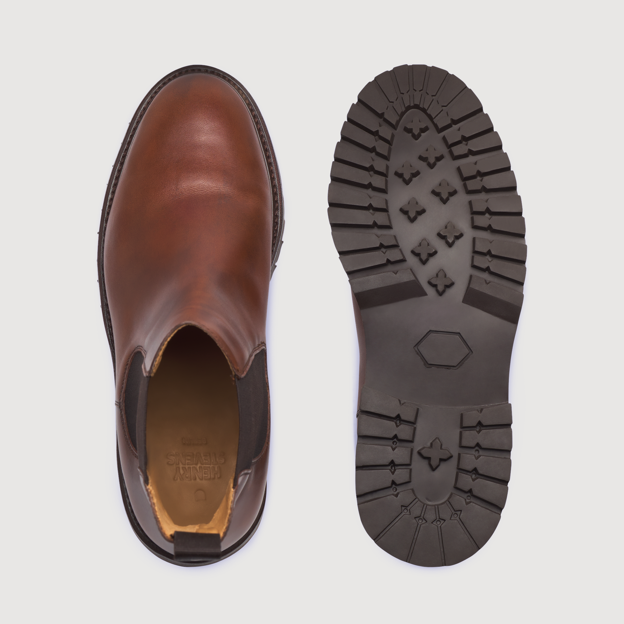 Henry Stevens Herren Jones CB3 - Medium Brown
