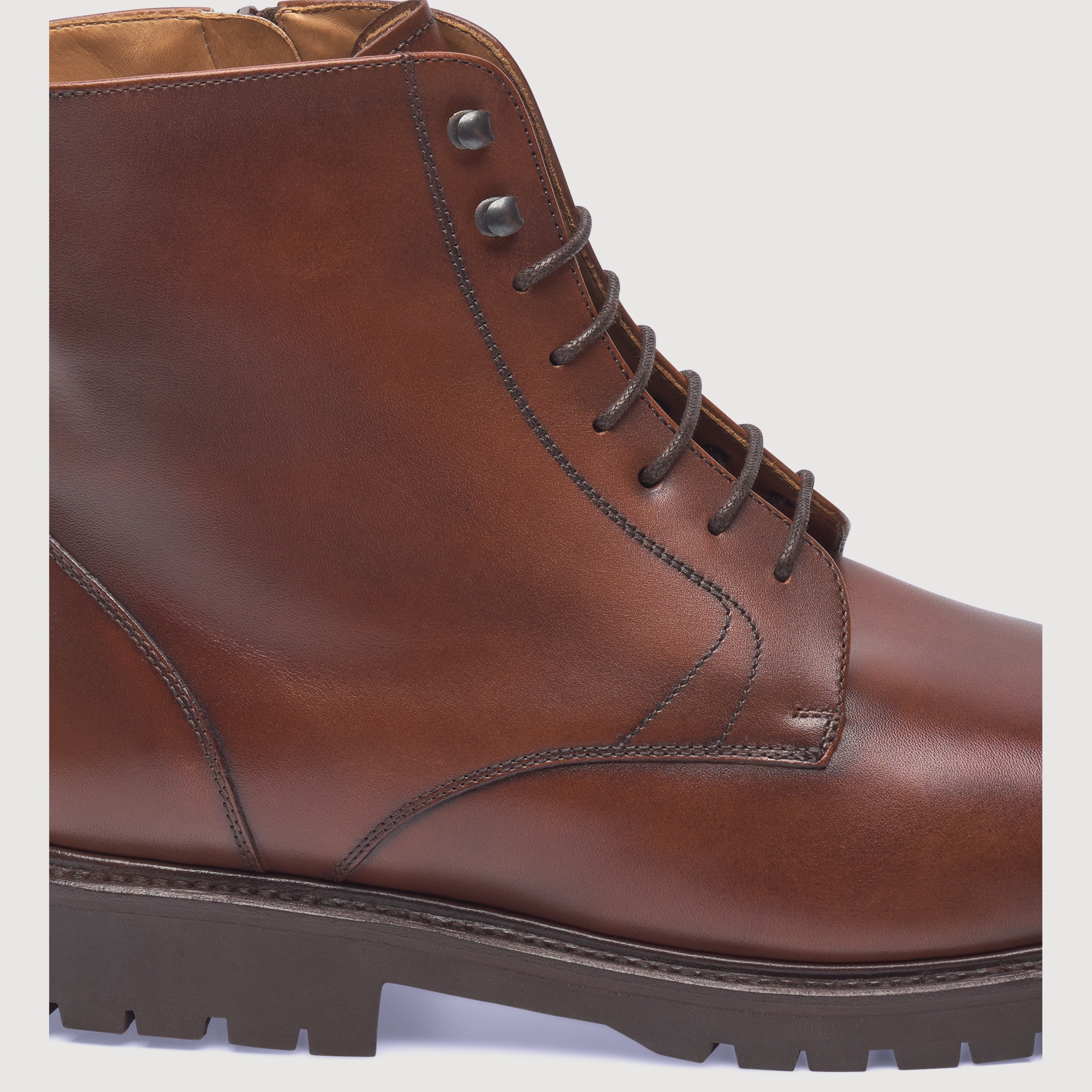 Henry Stevens Herren Jones CDB3 - Medium Brown