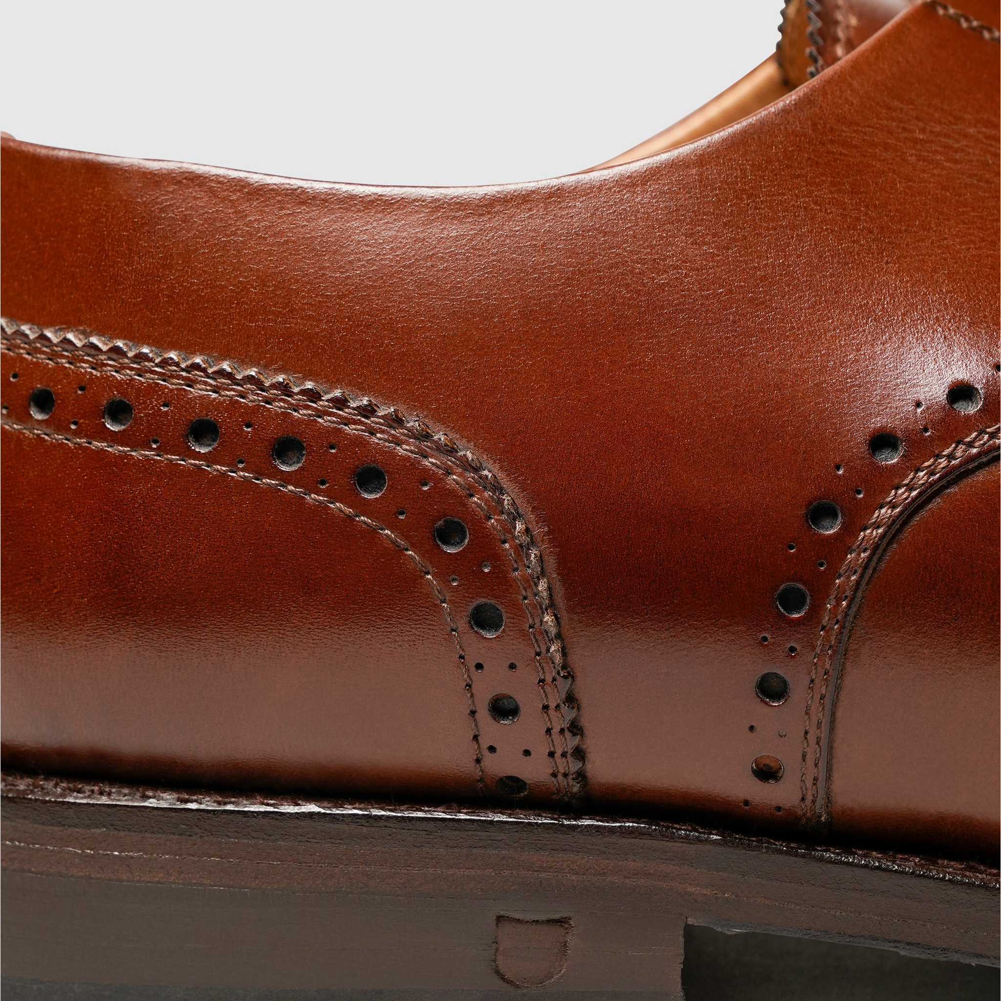 Henry Stevens Herren Jones FBD - Midbrown