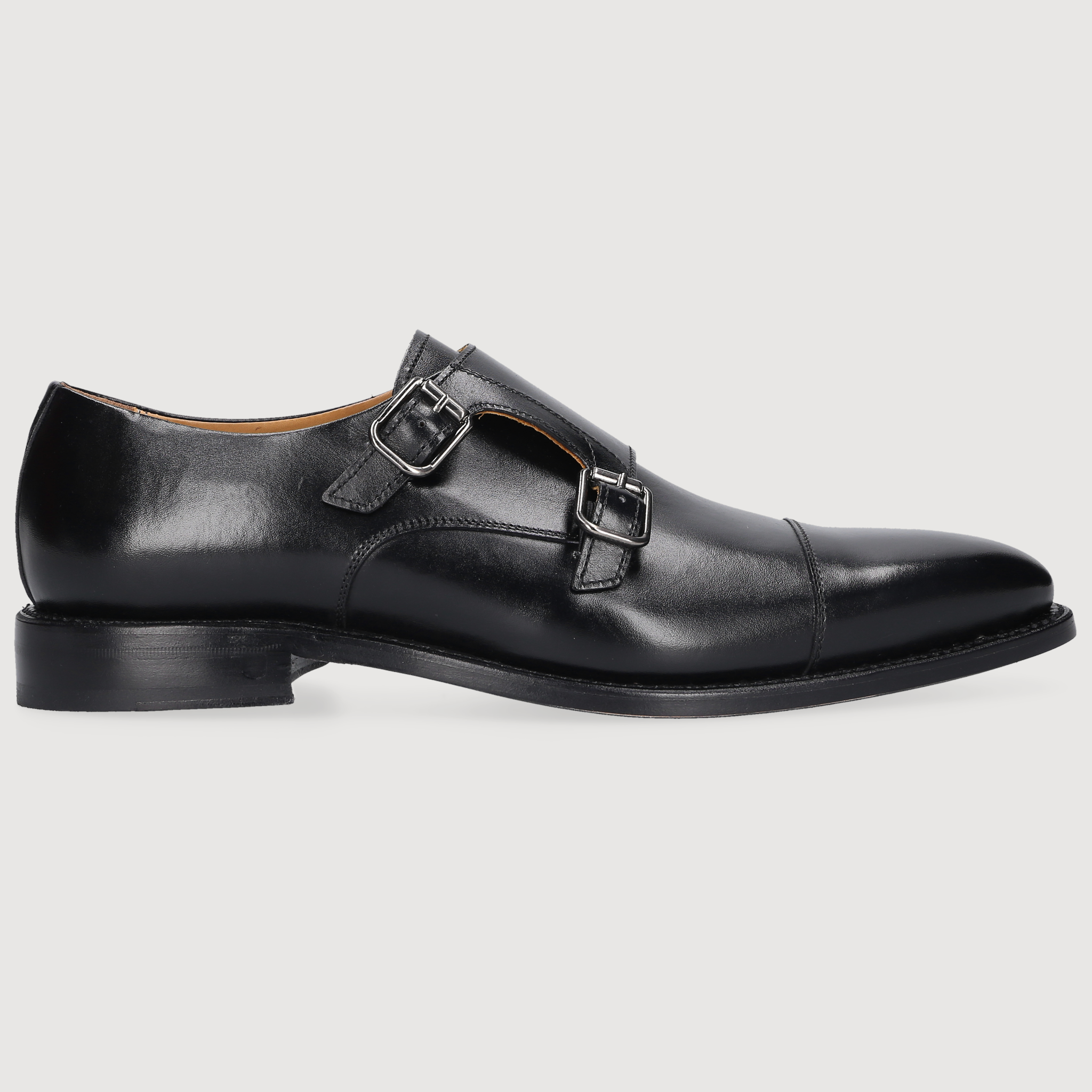 Henry Stevens Herren Businessschuhe Liam CDM - Schwarz