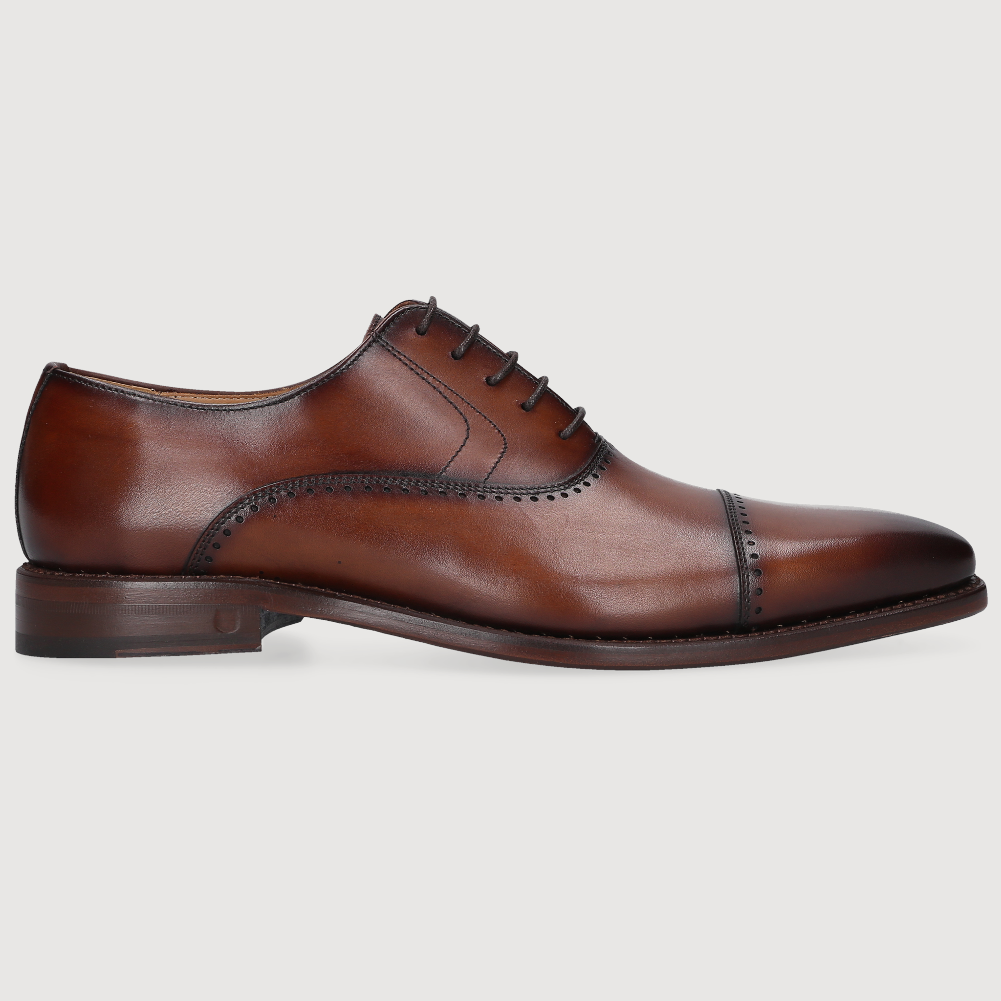 Henry Stevens Herren Businessschuhe Liam CO - Braun