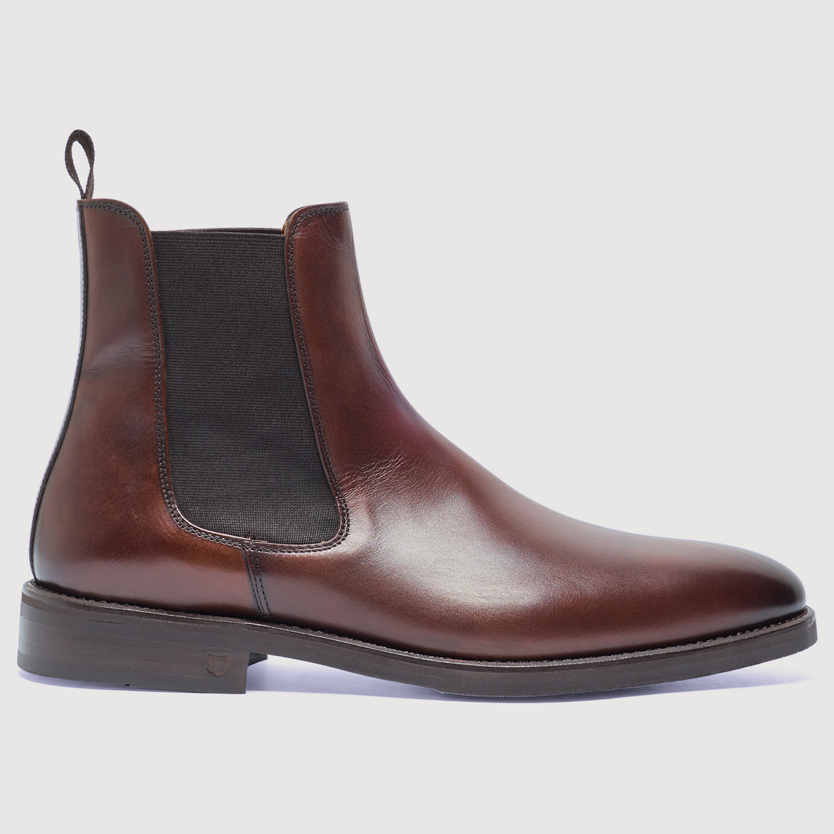Henry Stevens Herren Stiefeletten Marshall CB2 - Schwarzbraun