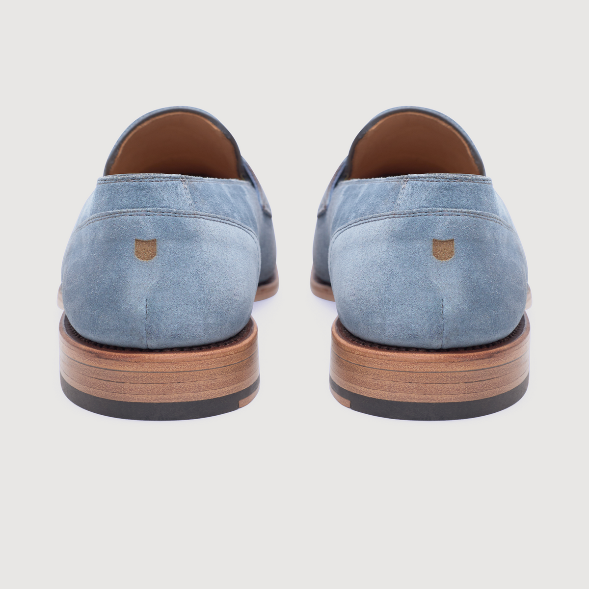 Henry Stevens Herren Loafer Marshall PL - Blaugrau