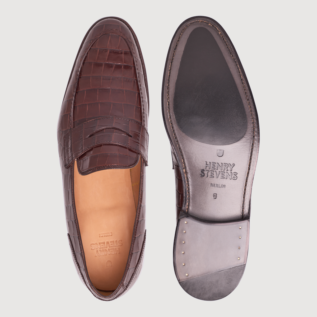 Henry Stevens Men's Marshall PL - Dark Brown
